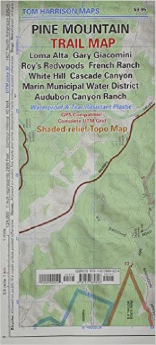 Pine Mountain, California Trail Map