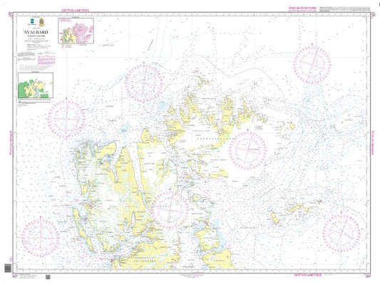 Nordsvalbard - 507 - Norway Kartverket Nautical Charts