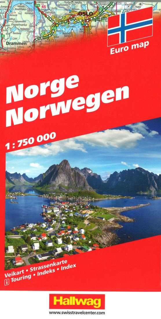 Norge : Euro map = Norwegen = Norway
