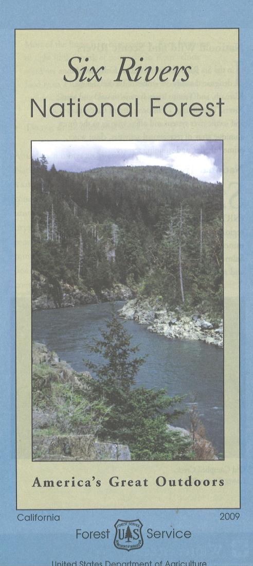 Six Rivers National Forest Map