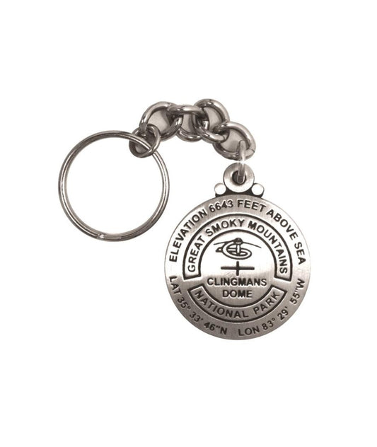 Clingman's Dome, Great Smoky Mountains National Park, North Carolina keychain