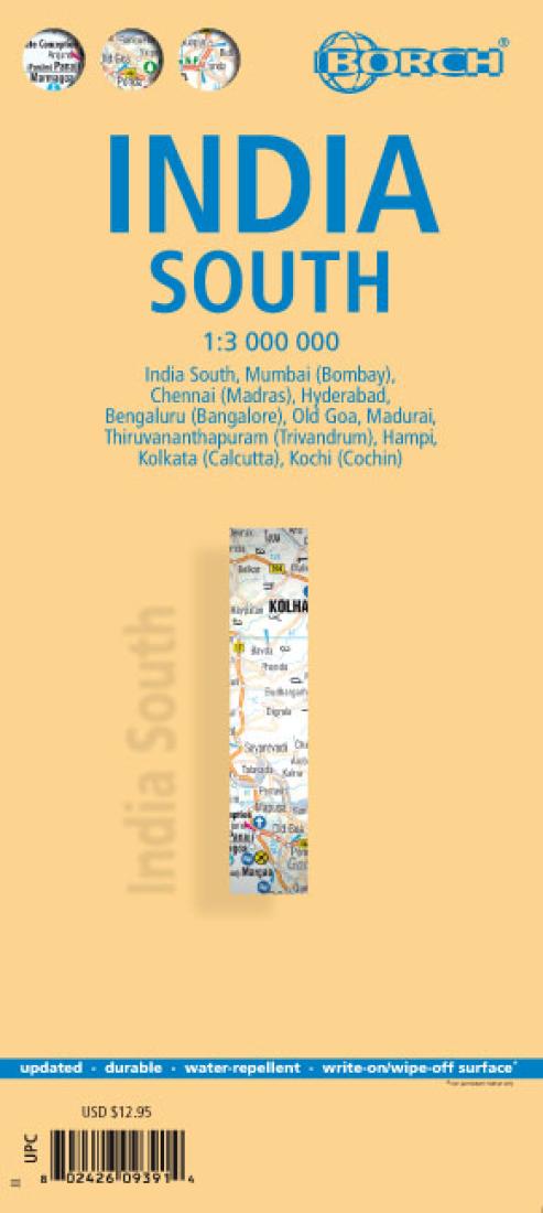 India, South Road Map