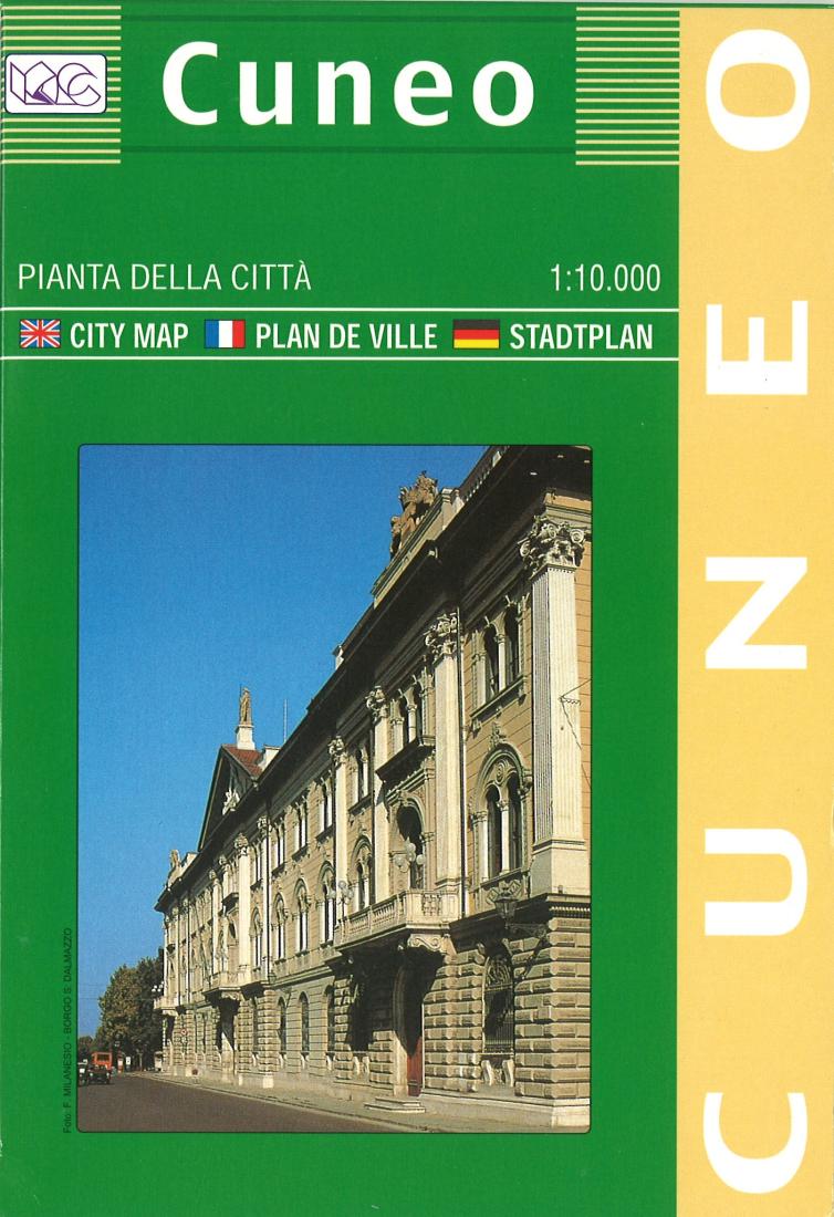Cuneo : pianta della citta : 1:10,000