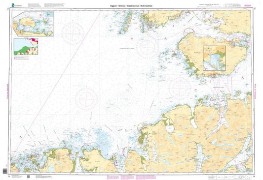 Eggum - Gimsøy - Gaukværøya - Stokmarknes - 75 - Norway Kartverket Nautical Charts