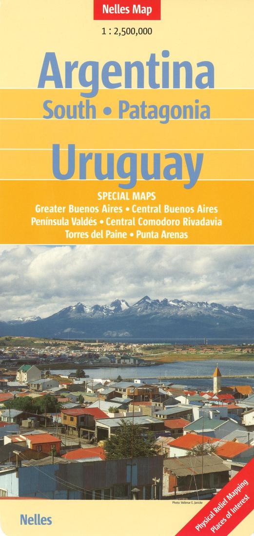 Argentina : south : Patagonia : Uruguay