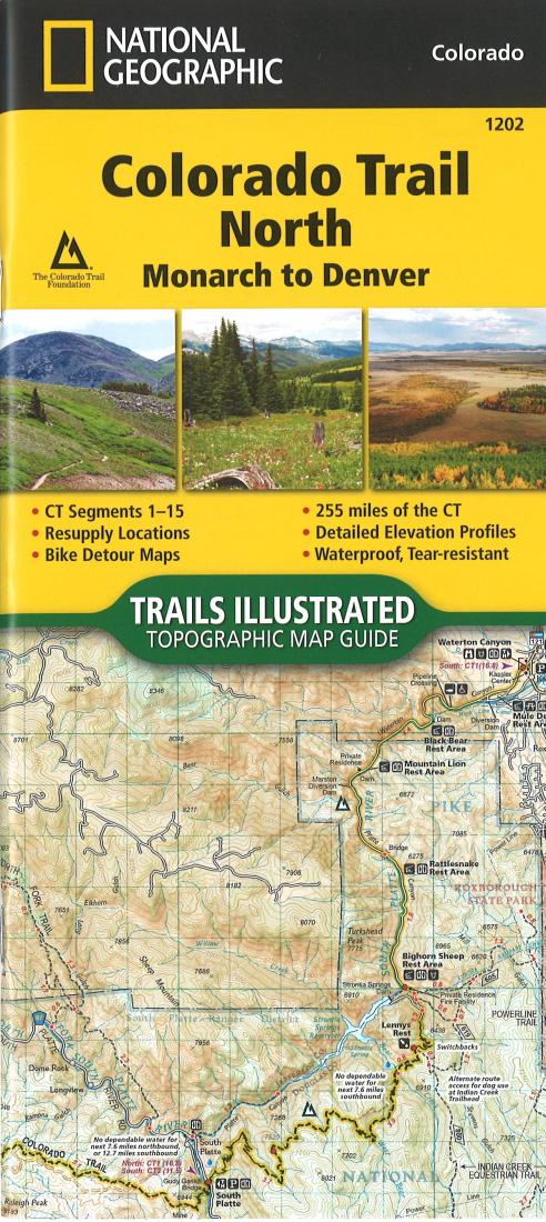 Colorado Trail North : Monarch to Denver