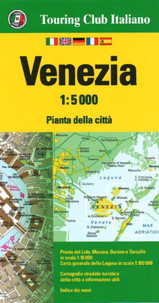 Venice, Italy City Map