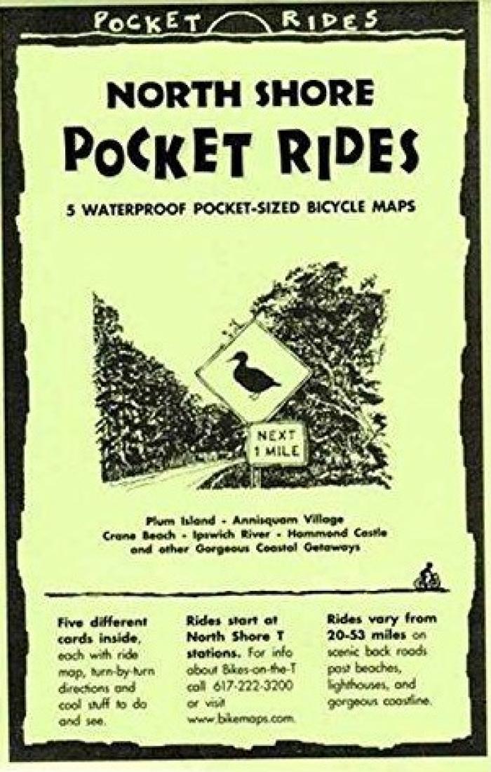 North Shore : pocket rides : 5 waterproof pocket-sized bicycle maps