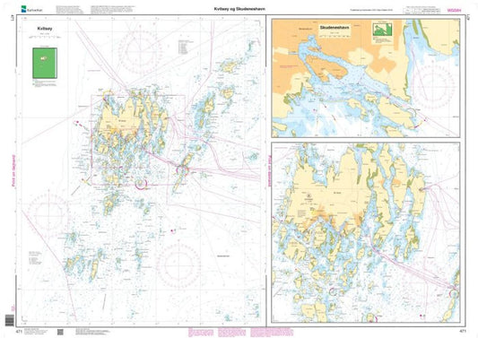 Kvitsøy - 471 - Norway Kartverket Nautical Charts