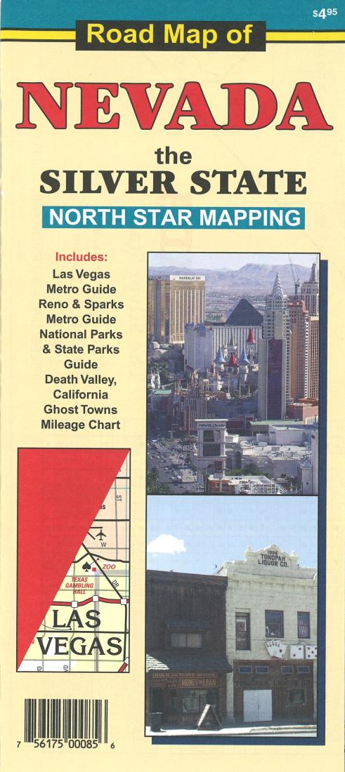 Road map of : Nevada : the silver state