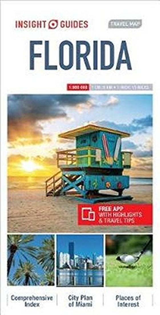 Florida : Insight Guides Travel Map : 1:800 000