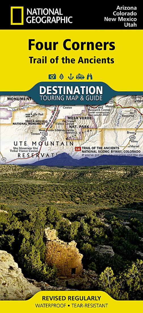 Four Corners, Trail of the Ancients DestinationMap