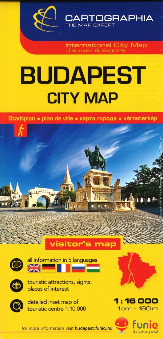 Budapest : city map