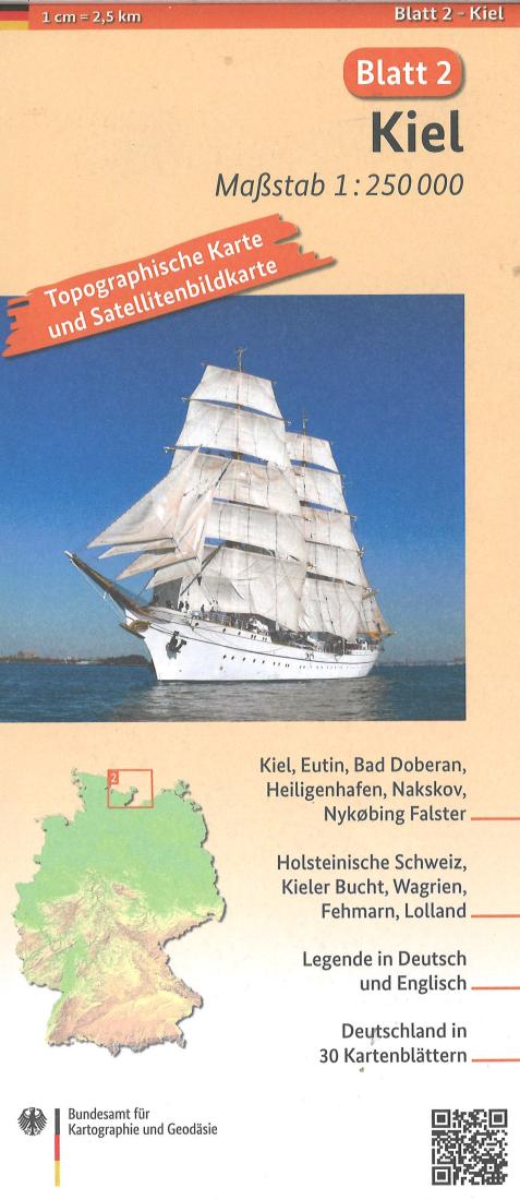Kiel 1:250 000, blatt 2