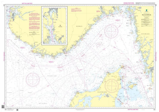 Skagerrak - 305 - Norway Kartverket Nautical Charts
