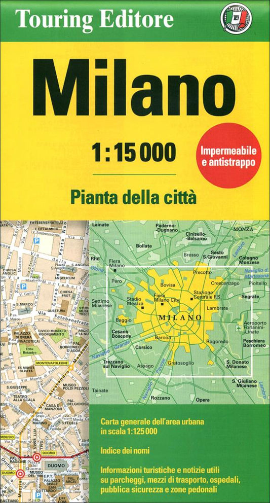 Milano : 1:15 000