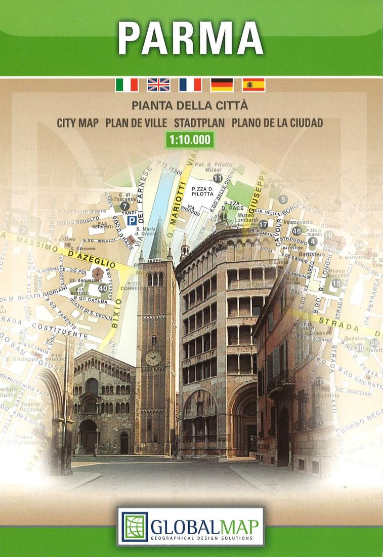 Parma : pianta della citta