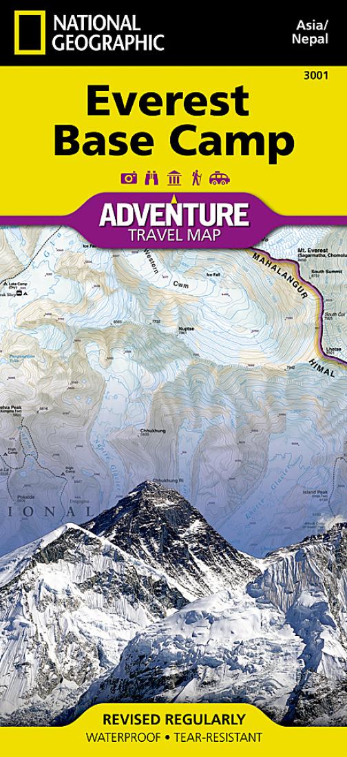 Everest Base Camp, Nepal, Adventure Map 3001