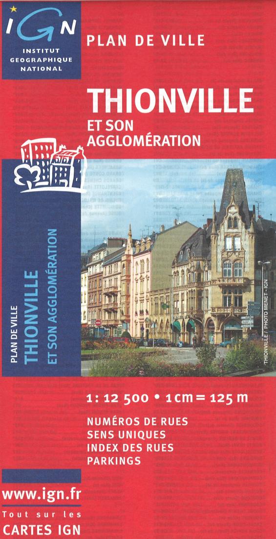 Thionville City Map