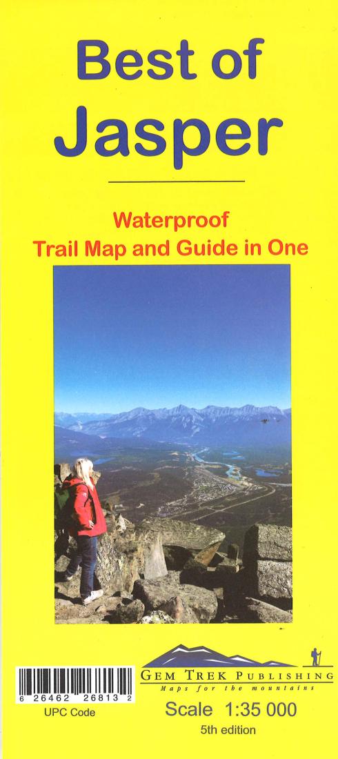 Best of Jasper Trail Map and Guide in One