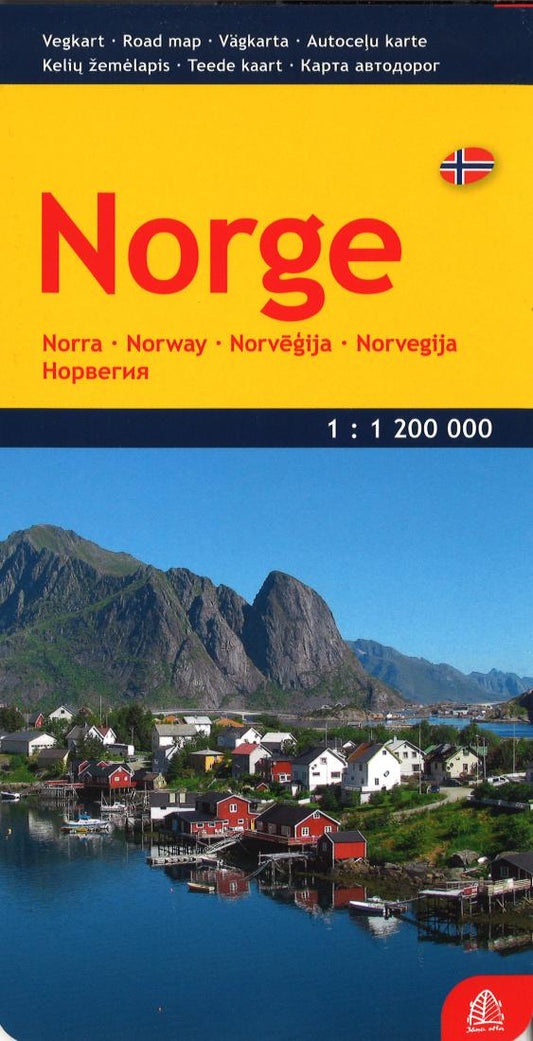 Norge : vegkart = Norway : road map