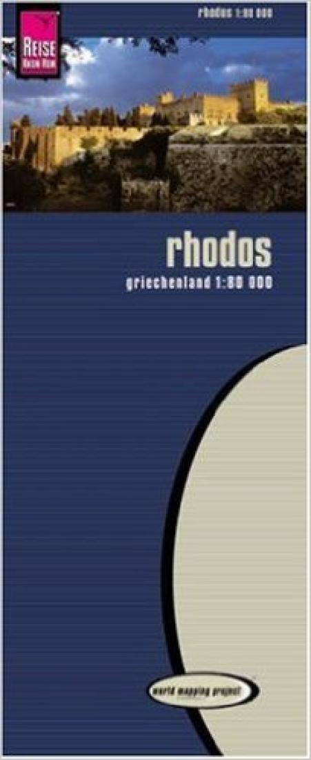 Rhodos : Griechenland 1:80,000