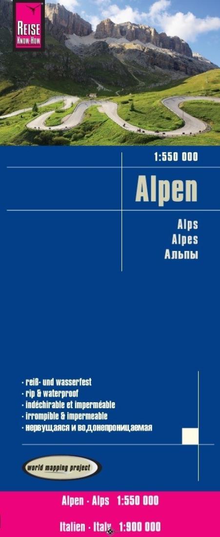 Alpen = Alps = Alpes