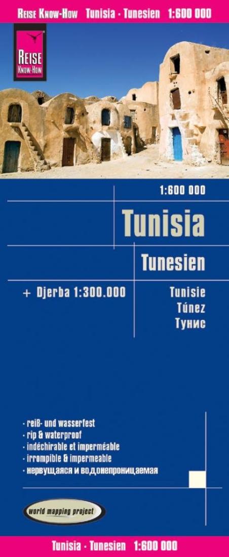 Tunesien : 1:600 000 : Djerba 1:300 000 = Tunisia : 1:600 000 : Djerba 1:300 000