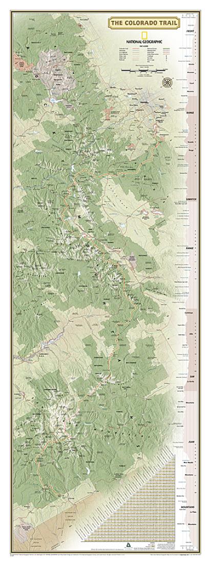 Colorado Trail [laminated]