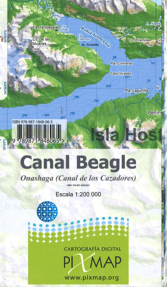 Canal Beagle Hiking Map