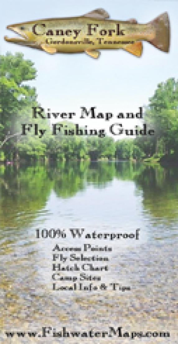 Caney Fork TN River Map and Fly Fishing Guide