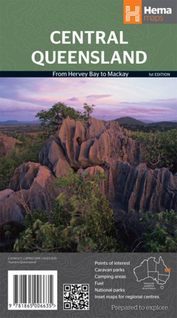 Central Queensland : from Hervey Bay to Mackay : 1st edition