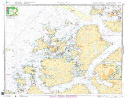 Haugsholmen - Ålesund - 30 - Norway Kartverket Nautical Charts