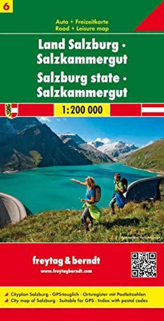 Land Salzburg : Salzkammergut : 1:200,000 : 6