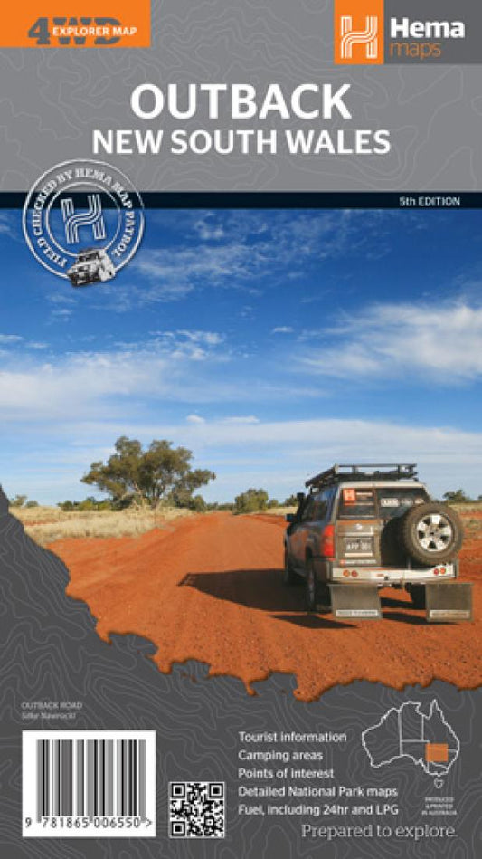 Outback New South Wales : 4wd explorer map