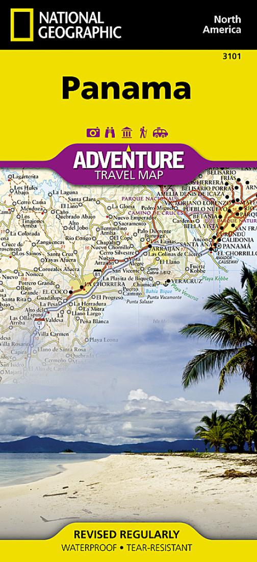 Panama Adventure Map