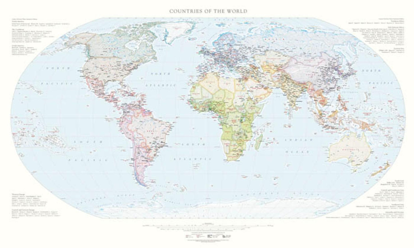 Countries of the world [35x58]