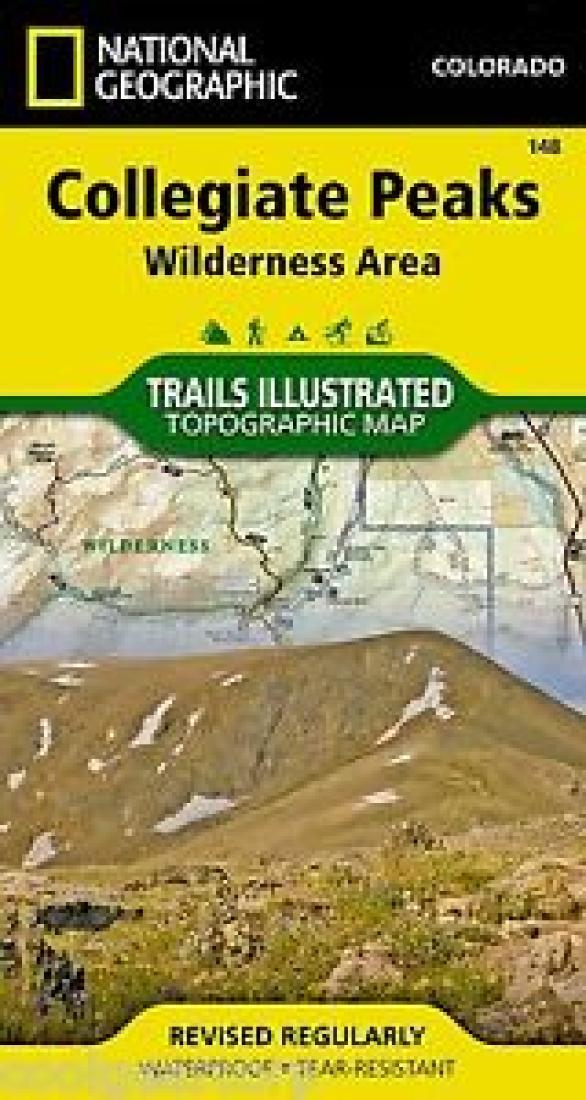 Collegiate Peaks Wilderness, Map 148