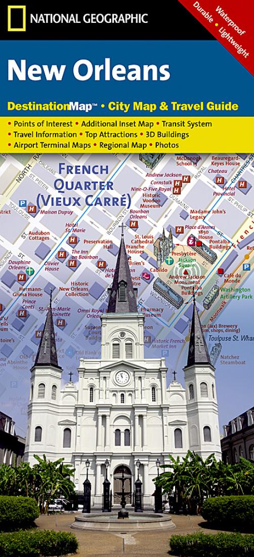 New Orleans, Louisiana DestinationMap