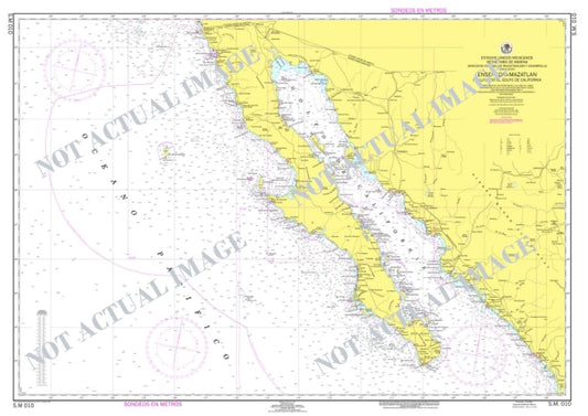 SEYBAPLAYA, CAMP. - 853.1 - Mexico Nautical Charts by SEMAR