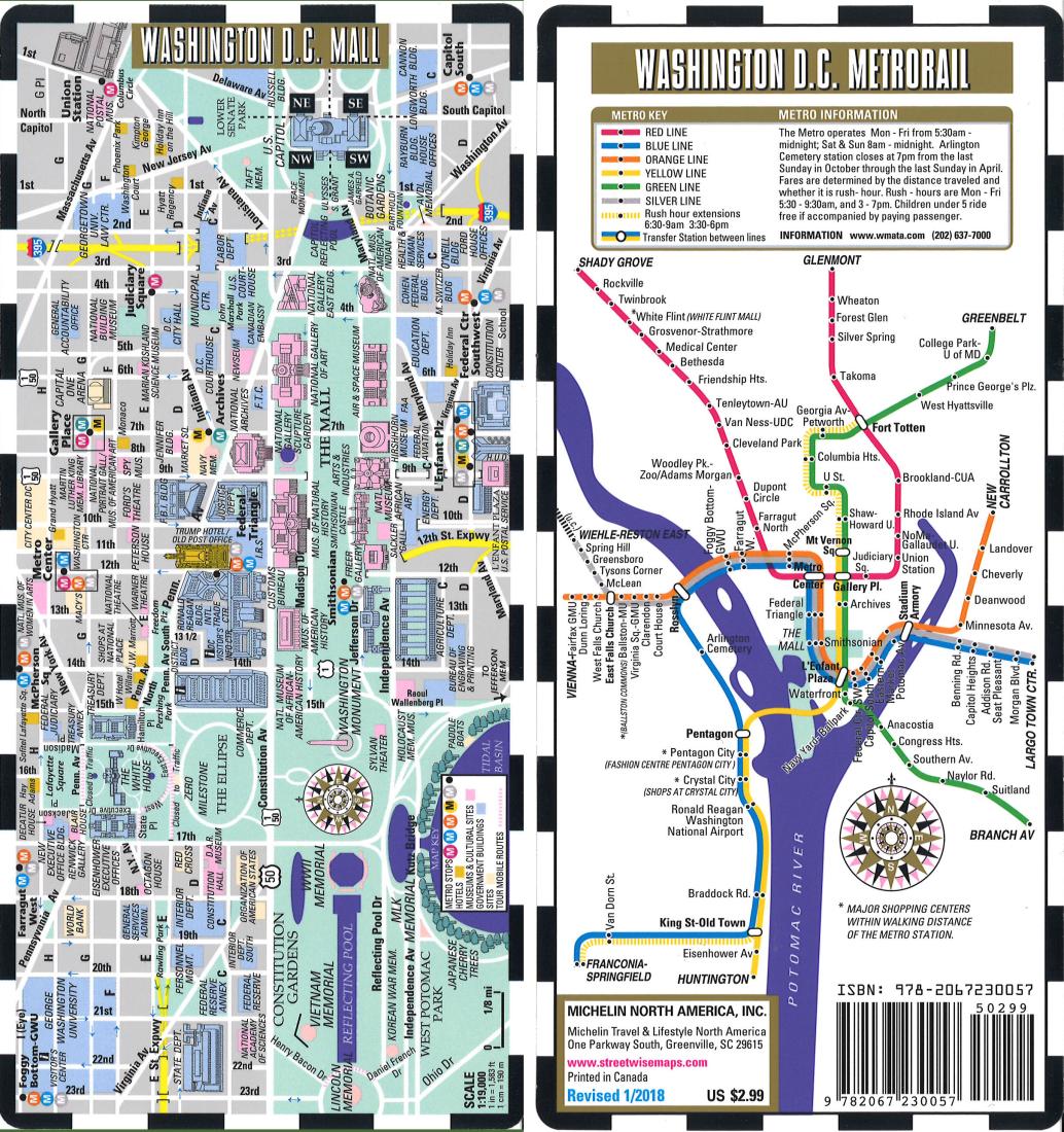 StreetWise Washington, DC MiniMap