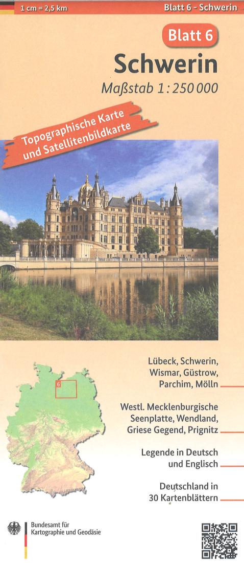 Schwerin 1:250 000, blatt 6