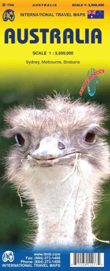 Australia Travel Map