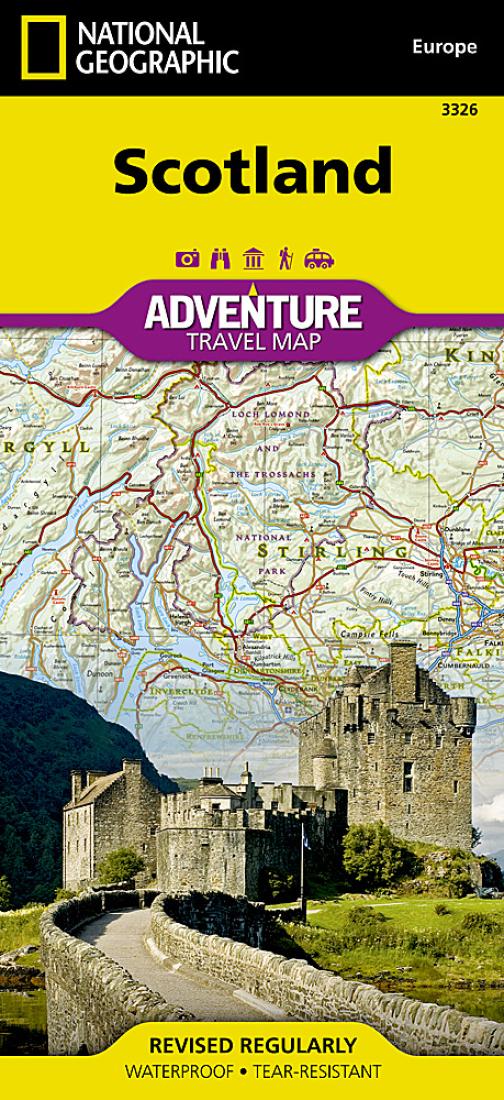 Scotland Adventure Map 3326