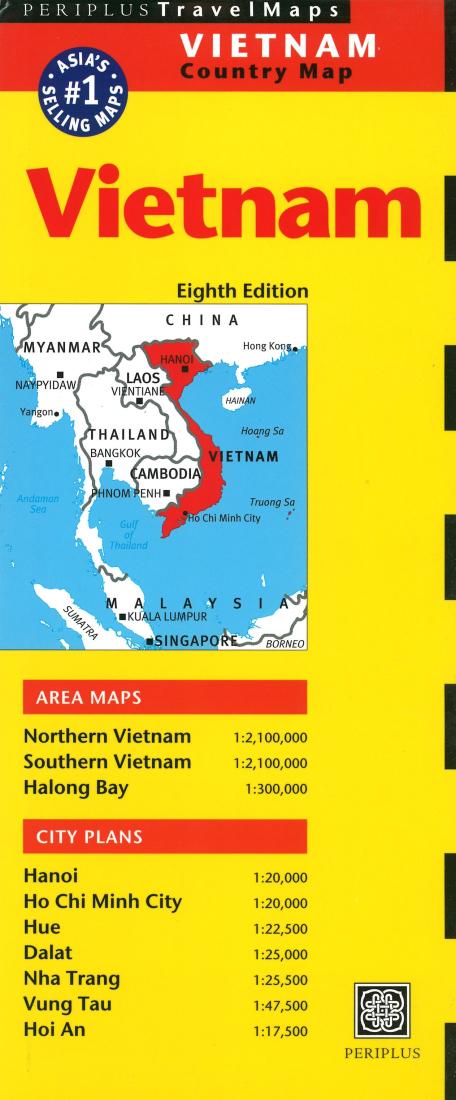 Vietnam : travel map