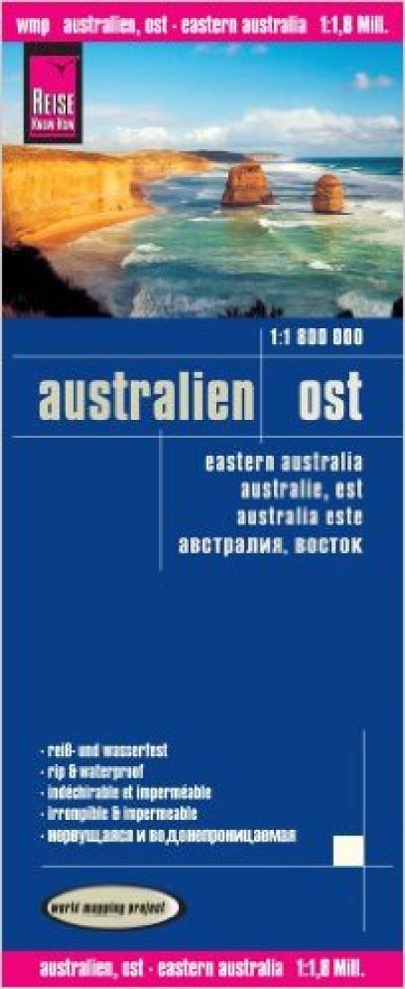 Australien ost = Eastern Australia = Australie, est = Australia este,