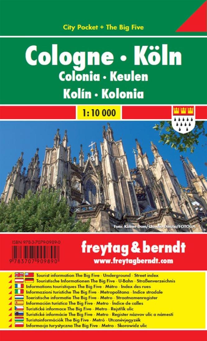 Cologne : city pocket +the big five 1:10,000