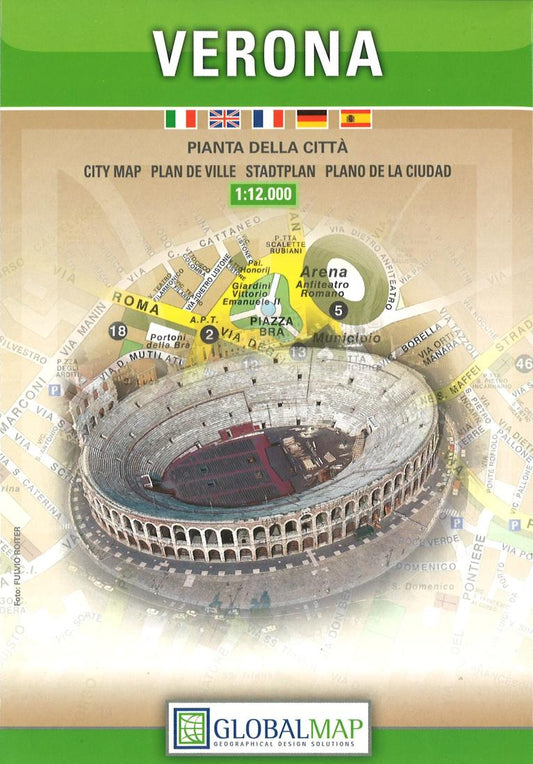 Verona : pianta della citta