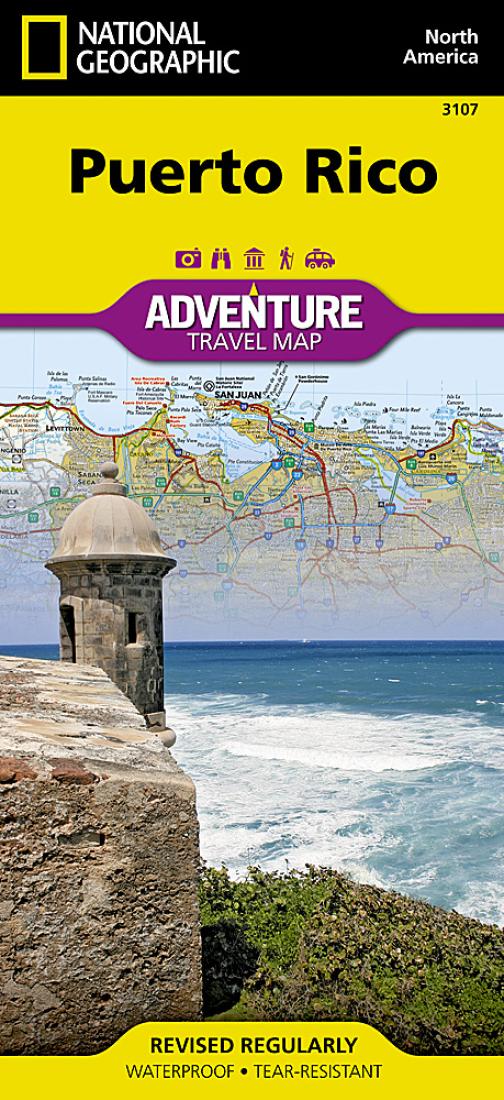 Puerto Rico Adventure Map 3107