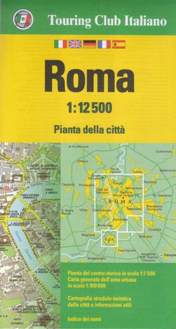 Roma : 1:12,500 : pianta della citta